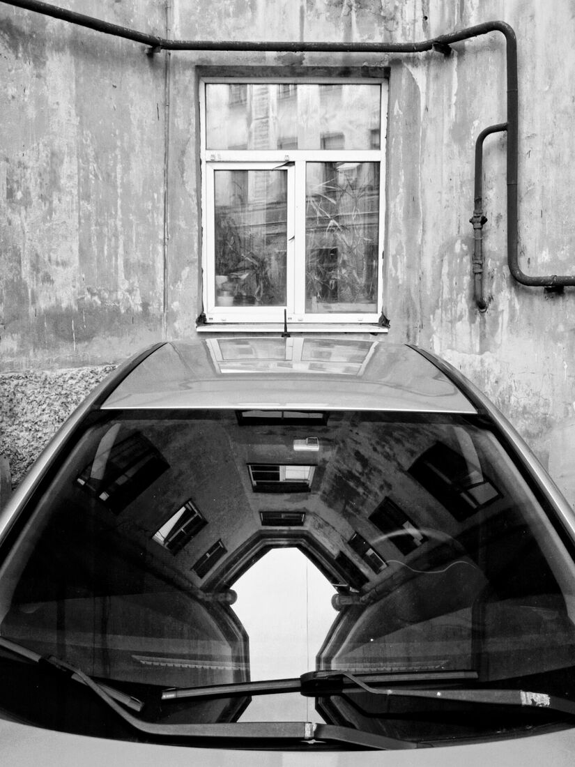 Anna Butorina. black and white. Untitled
