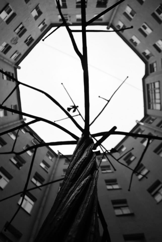 Anna Butorina. black and white. Untitled