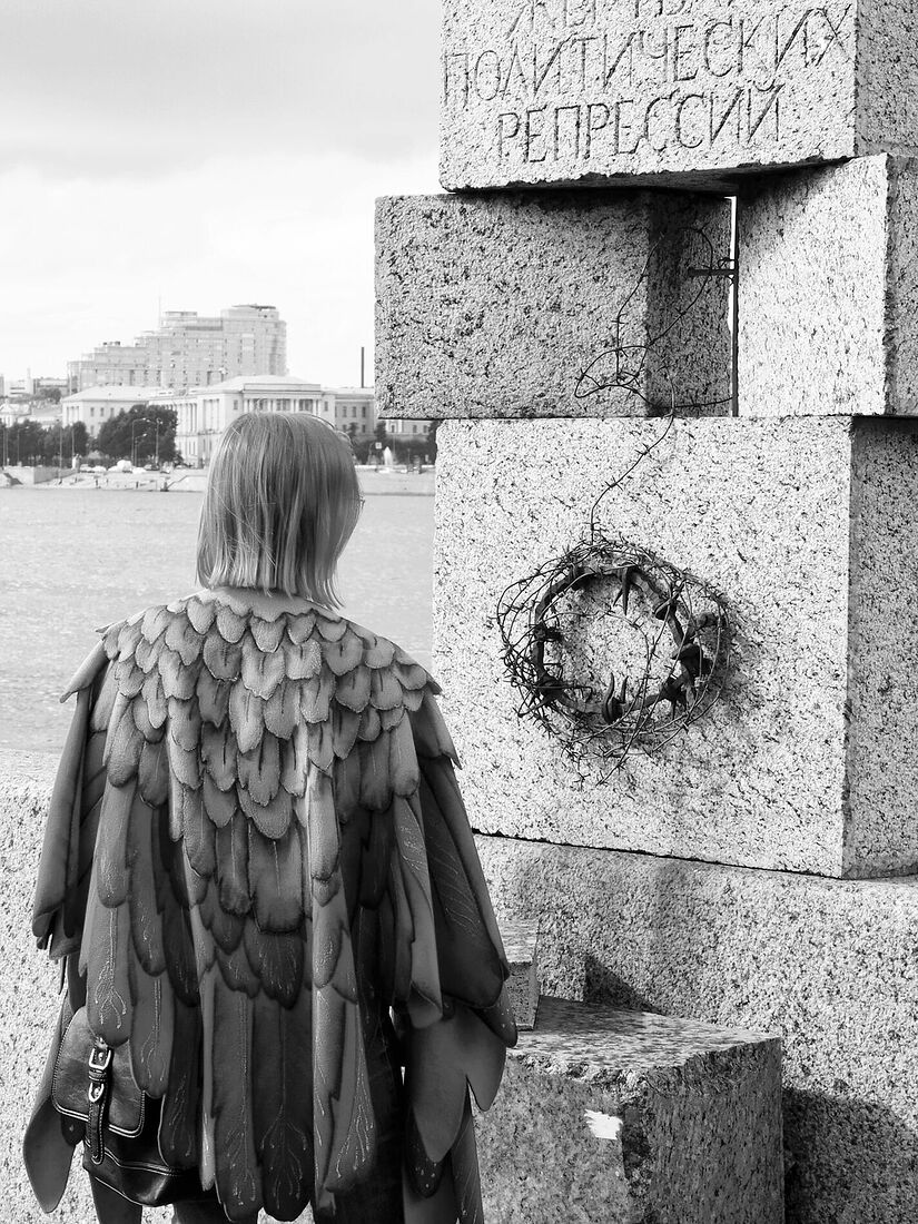 Anna Butorina. black and white. Untitled