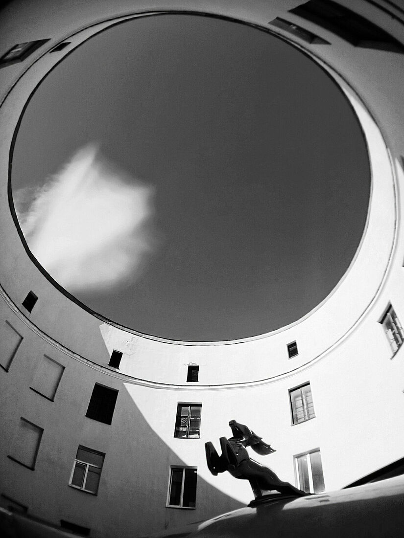 Anna Butorina. black and white. Untitled